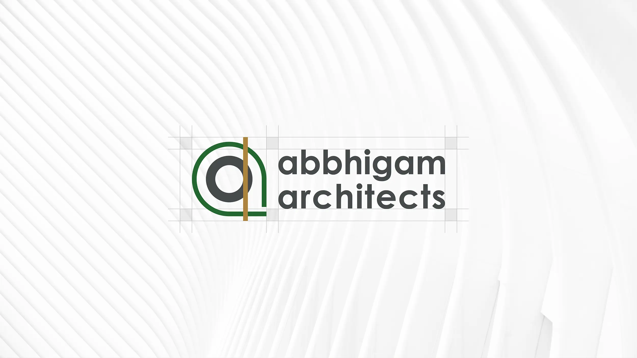 ABBHIGAM ARCHITECTS – BRAND IDENTITY DESIGN 2 Architectural Branding Rajkot – ABBHIGAM ARCHITECTS Modern Logo Design