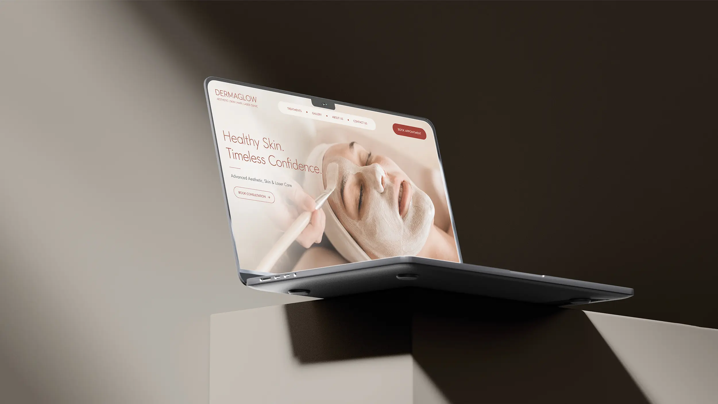 DERMAGLOW – BRAND IDENTITY DESIGN 14 Skincare Brand Identity – Dermaglow Branded Tote Bag Mockup