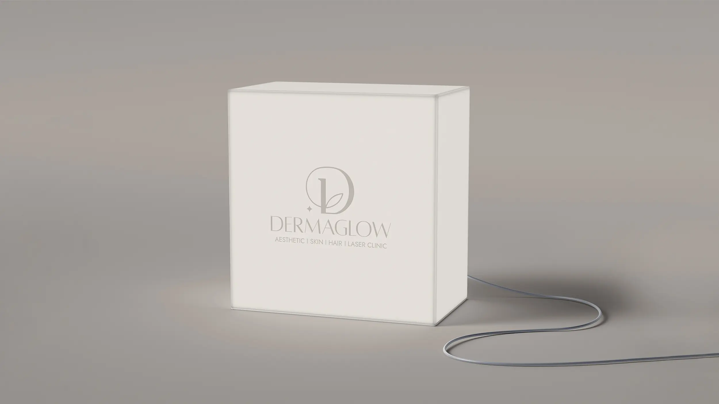 DERMAGLOW – BRAND IDENTITY DESIGN 10 Skincare Brand Identity – Dermaglow Minimal Product Packaging Mockup