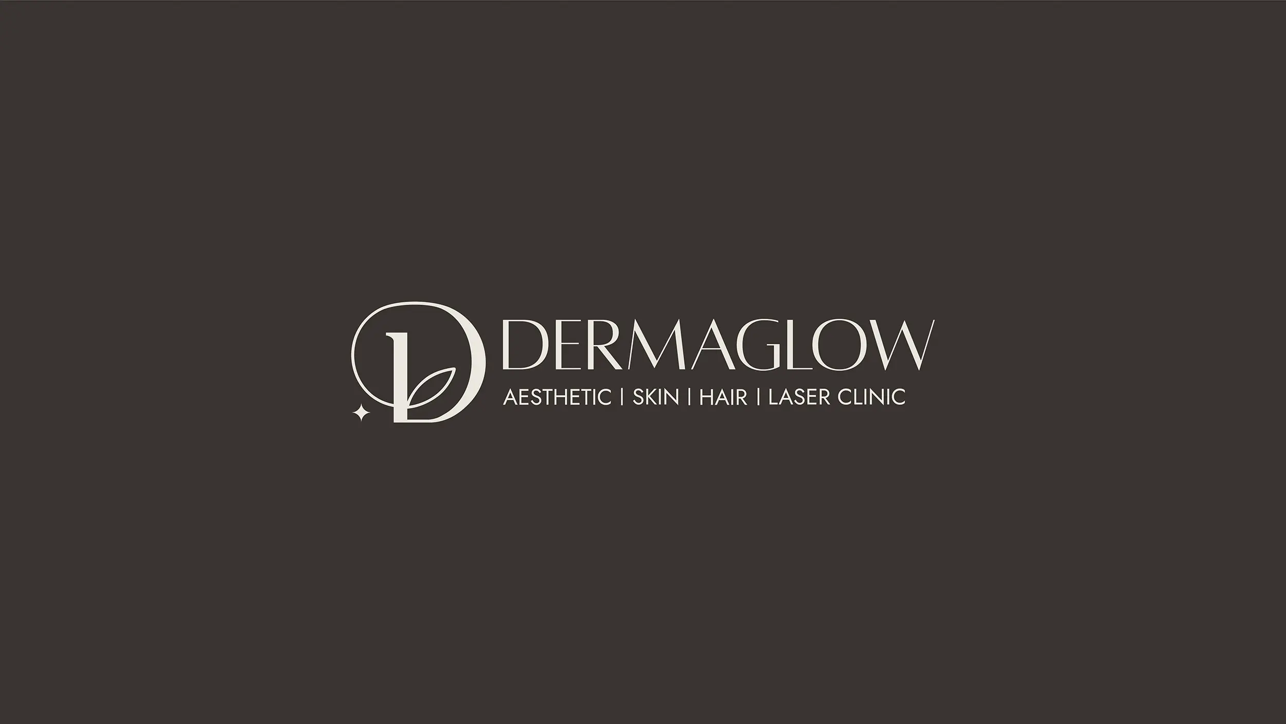 DERMAGLOW – BRAND IDENTITY DESIGN 3 Skincare Brand Identity – Dermaglow Personalized Aesthetic Treatment Advertisement