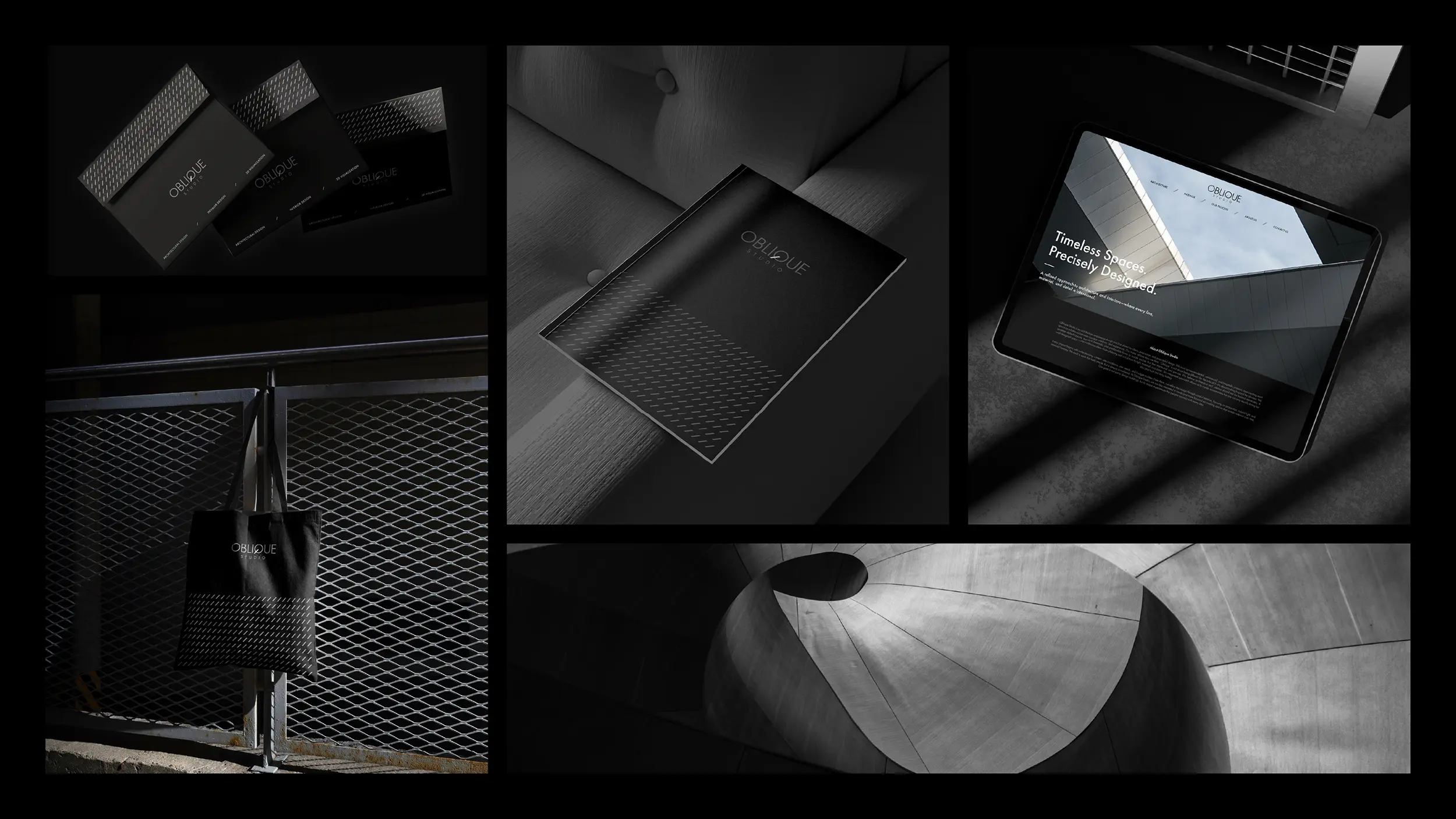 OBLIQUE STUDIO – BRAND IDENTITY DESIGN 6 Brand Identity Design – Oblique Studio Brand Identity Showcase