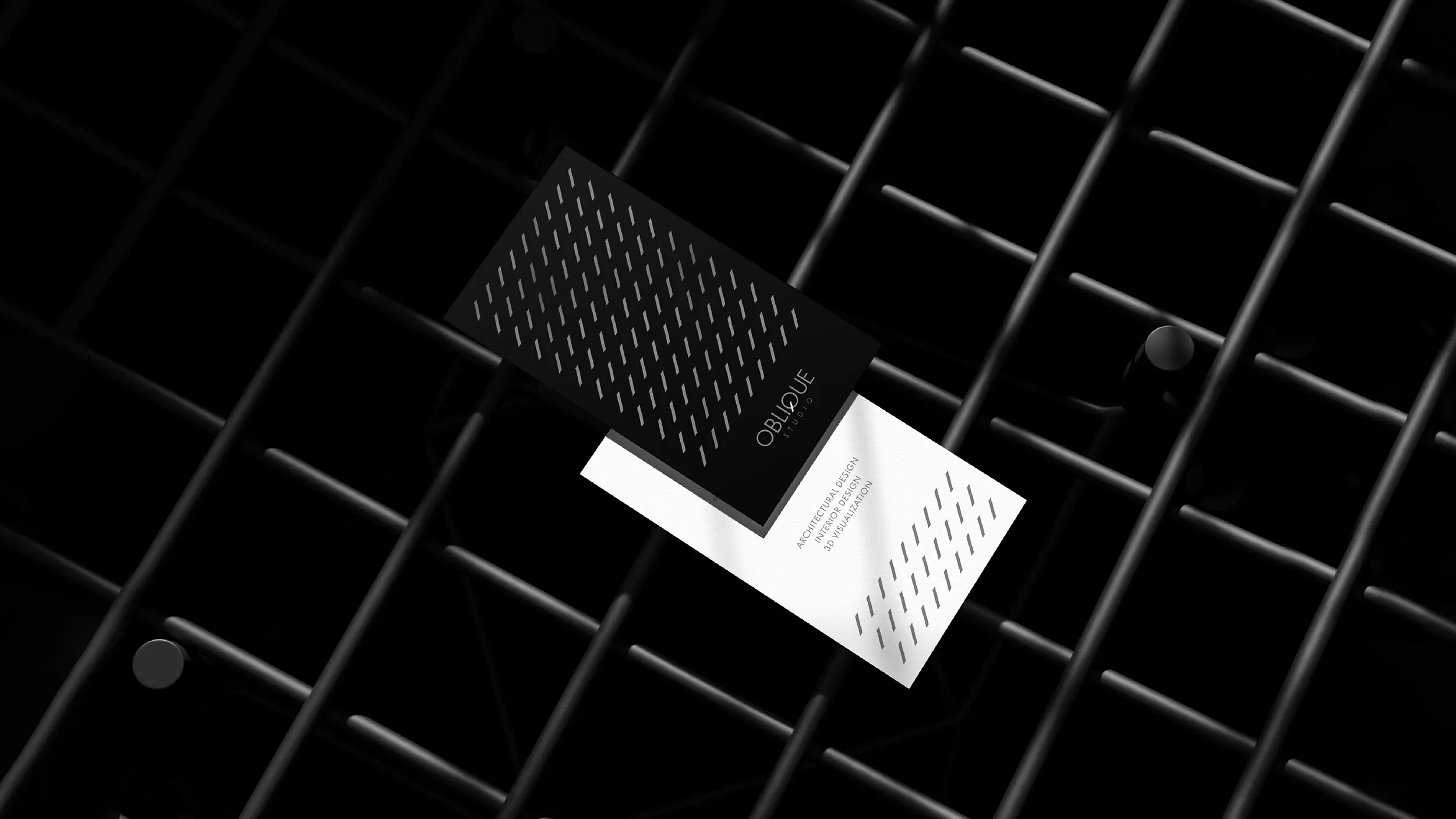 OBLIQUE STUDIO – BRAND IDENTITY DESIGN 5 Brand Identity Design – Oblique Studio Business Card Design