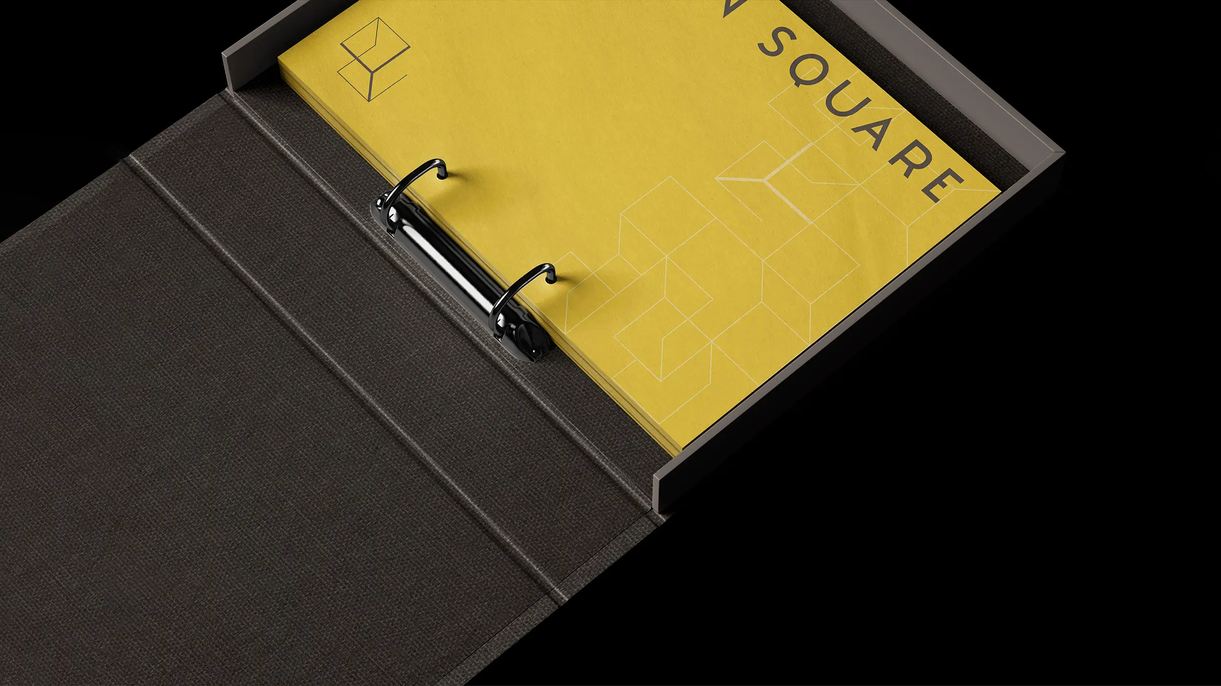 STUDIO YELLOW SQUARE – BRAND IDENTITY DESIGN 3 Architecture Brand Identity – Studio Yellow Square Brand Guideline Folder