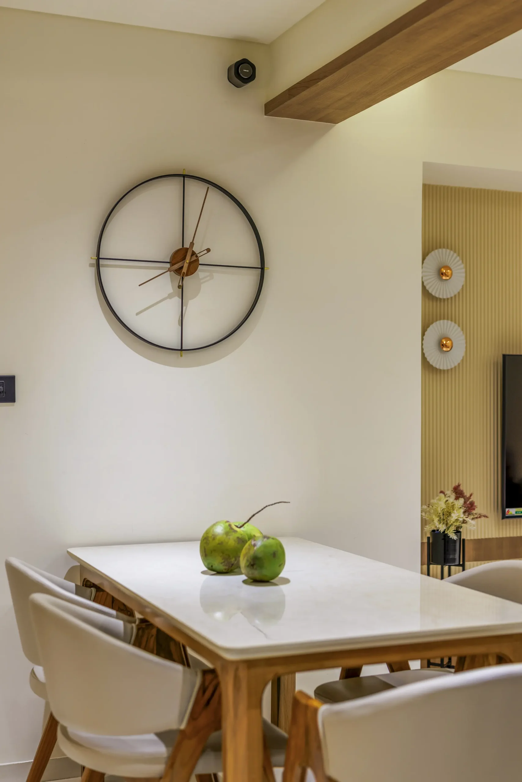 VRAJ – MODERN RESIDENCE 9 Modern Interior Design Rajkot – VRAJ Contemporary Dining Space