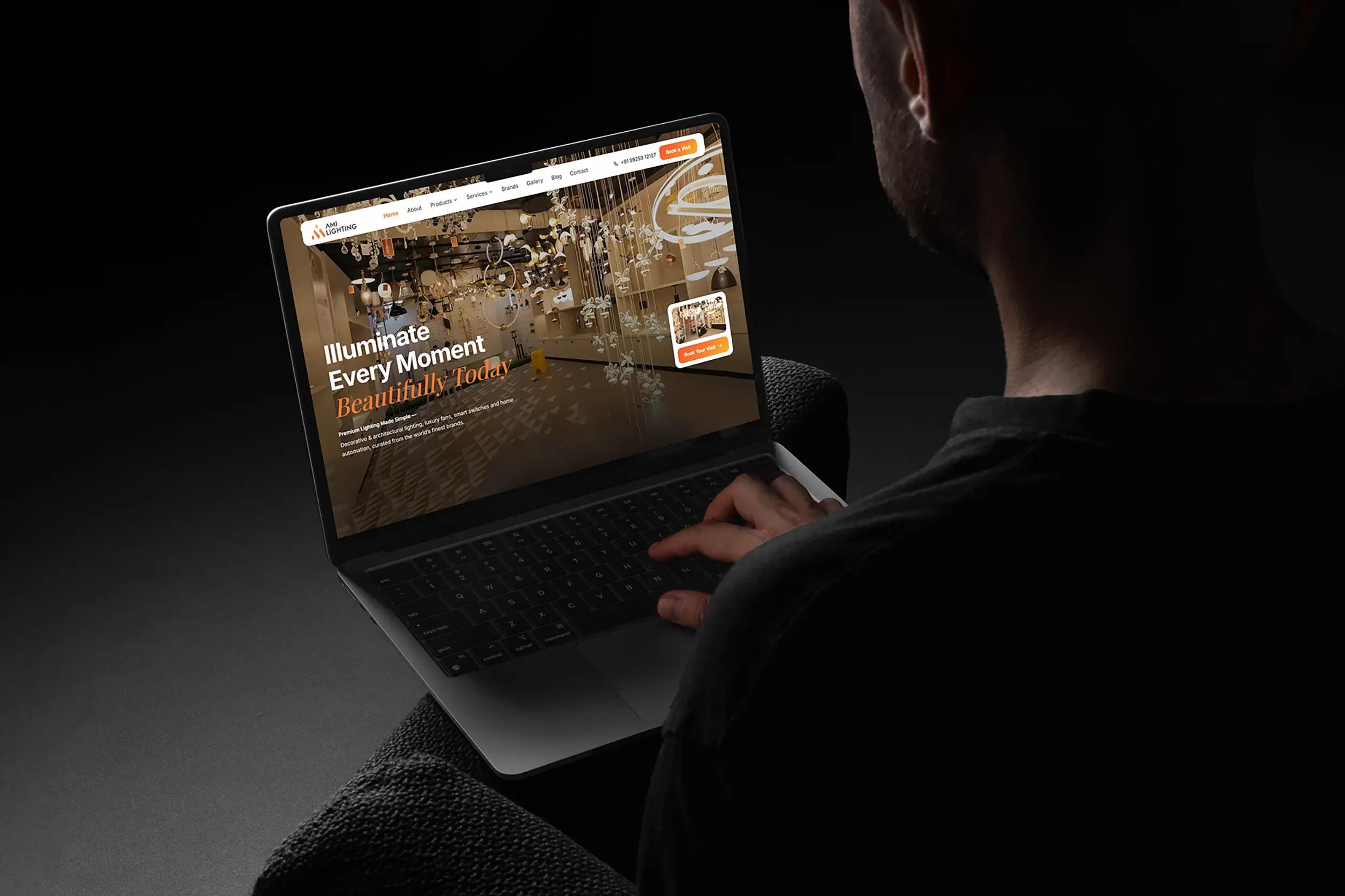 Portfolio 1 Lighting Website Design – AMI Lighting Responsive Website